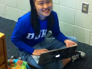 Undergraduate Research Story: Cathy Li, junior