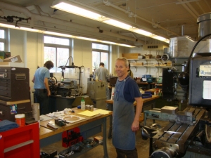 Two Great Places for Making Just About Anything: The Duke Physics Instrument Shop and the Staff Machine Shop