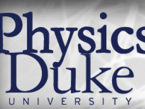 Welcome to the April Duke Physics Newsletter