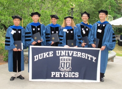 Duke Physics Commencement Ceremony 2010