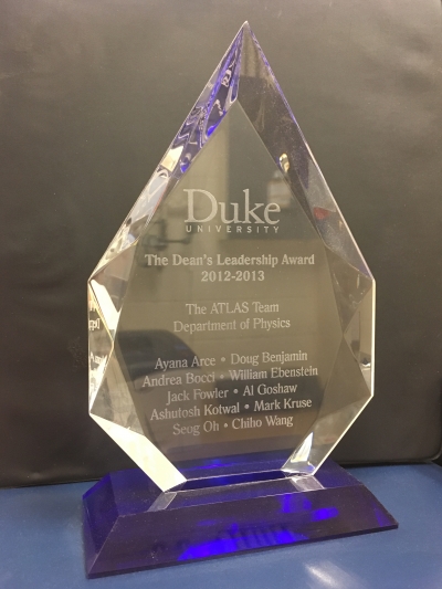 ATLAS Group Wins Inaugural Dean's Leadership Award