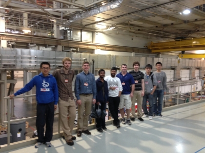 Nine Graduate Students Tour Oak Ridge National Laboratory