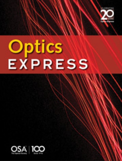 Optics Group Publishes Paper in Optics Express